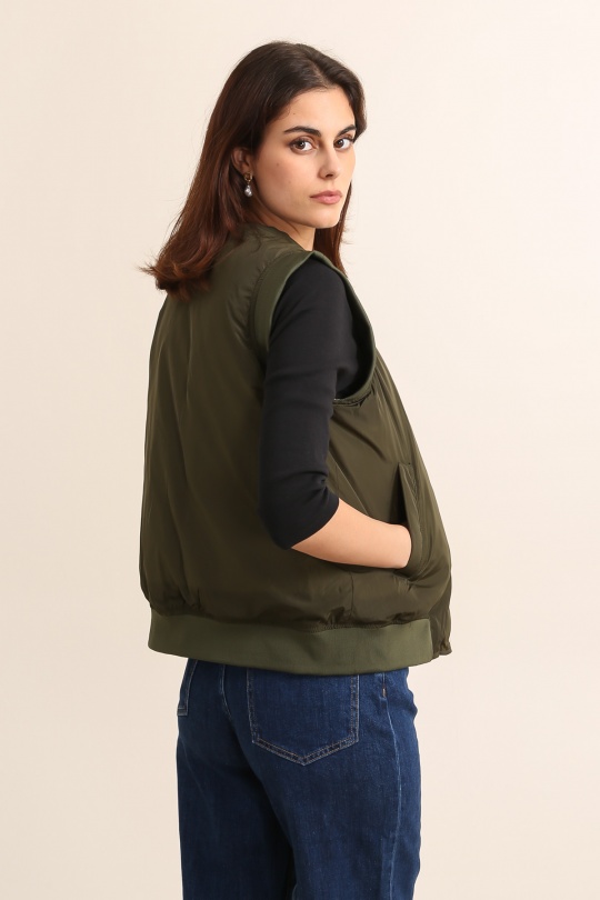 Doudounes Femme Kaki Attrait Paris AT8530B Efashion Paris