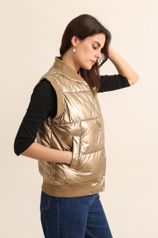 Doudounes Femme Kaki Attrait Paris AT8530B Efashion Paris