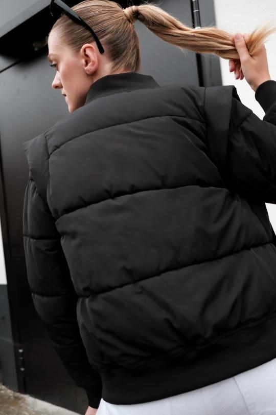 Doudounes Femme Noir Attrait Paris AT8531 Efashion Paris