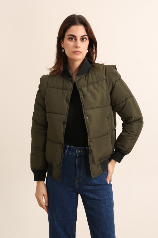 Doudounes Femme Noir Attrait Paris AT8531 Efashion Paris