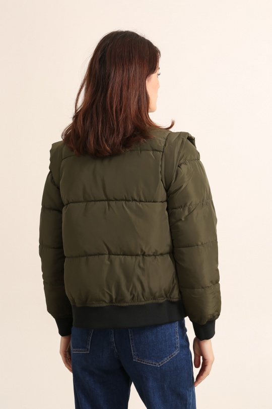 Doudounes Femme Noir Attrait Paris AT8531 Efashion Paris