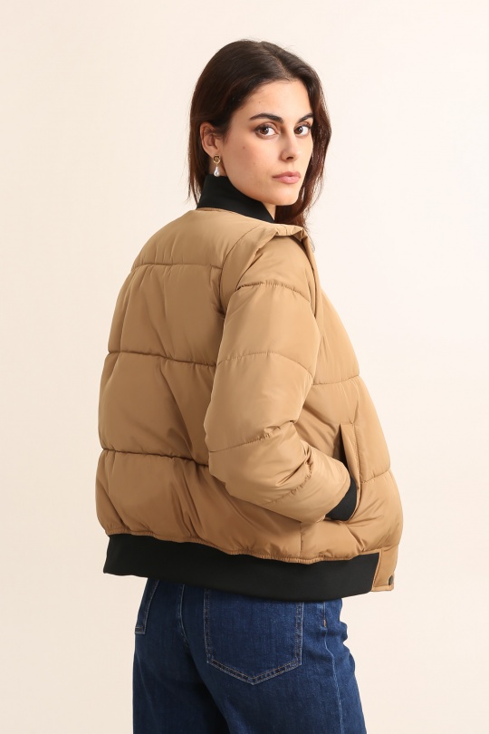 Doudounes Femme Noir Attrait Paris AT8531 Efashion Paris