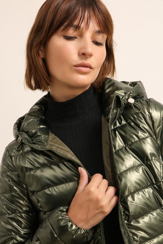 Doudounes Femme Orange Attrait Paris AT8390B Efashion Paris