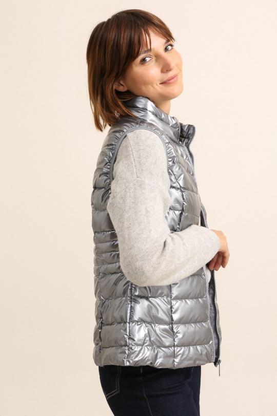 Doudounes Femme Argent Attrait Paris AT342B Efashion Paris