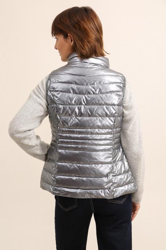 Doudounes Femme Argent Attrait Paris AT342B Efashion Paris