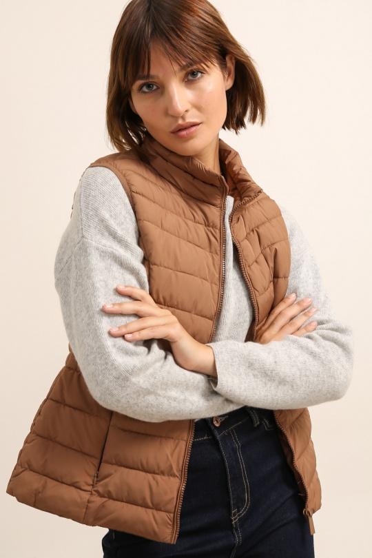 Doudounes Femme Brun Attrait Paris AT342 Efashion Paris