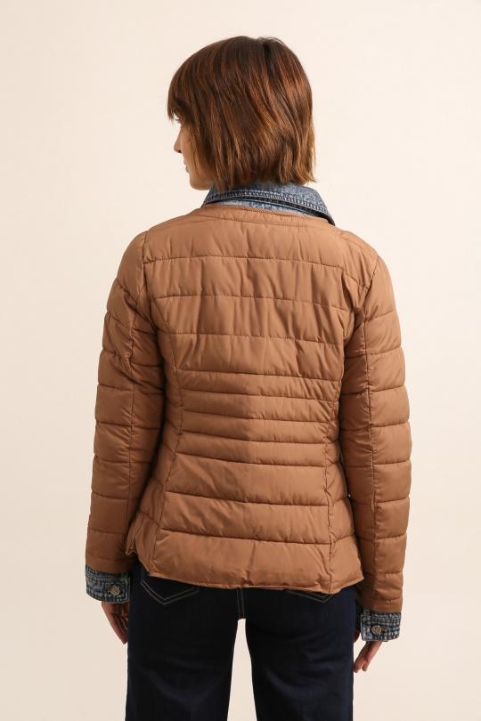 Doudounes Femme Jaune clair Attrait Paris AT8288 Efashion Paris