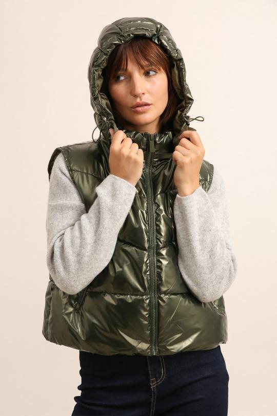 Doudounes Femme Bleu marine Attrait Paris AT8329B Efashion Paris