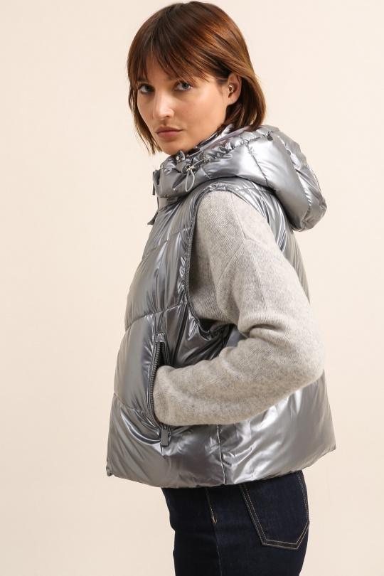 Doudounes Femme Bleu marine Attrait Paris AT8329B Efashion Paris