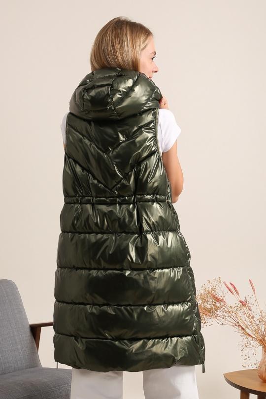 Doudounes Femme Kaki Attrait Paris AT8306B Efashion Paris