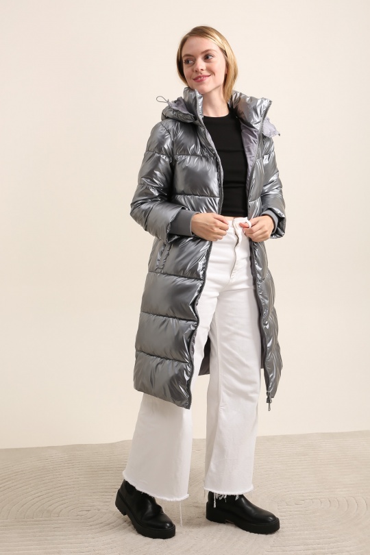 Doudounes Femme Acier Attrait Paris AT8565B Efashion Paris