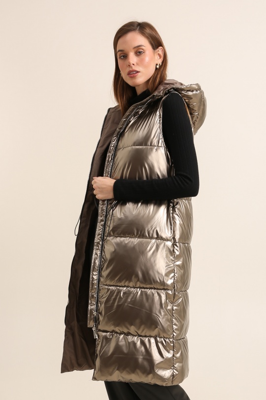 Doudounes Femme Or Attrait Paris AT8562B Efashion Paris