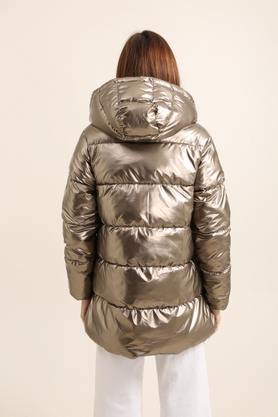 Doudounes Femme Noir Attrait Paris AT8535B Efashion Paris