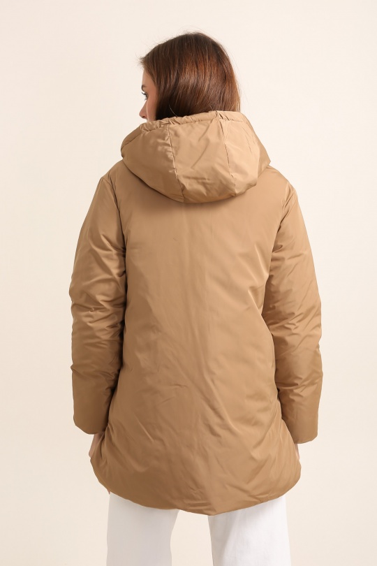 Doudounes Femme Noir Attrait Paris AT8535B Efashion Paris