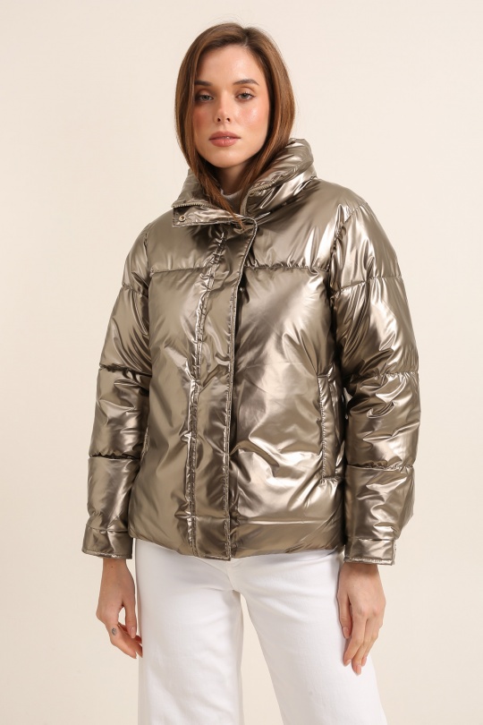 Doudounes Femme Or Attrait Paris AT8553B Efashion Paris