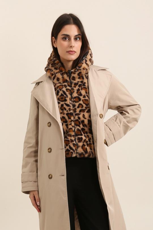 Doudounes Femme Noir Attrait Paris AT8552BR Efashion Paris