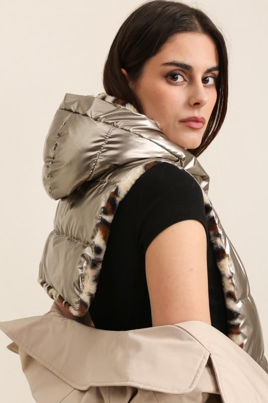 Doudounes Femme Noir Attrait Paris AT8552BR Efashion Paris