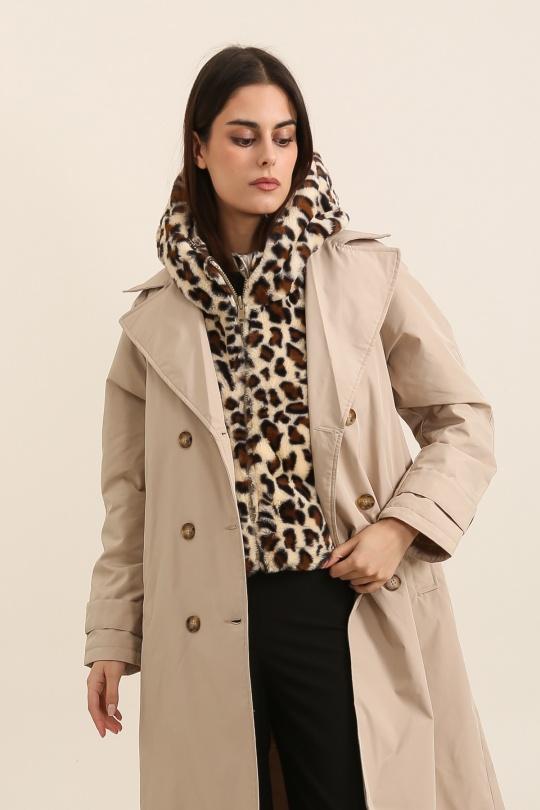 Doudounes Femme Noir Attrait Paris AT8552BR Efashion Paris