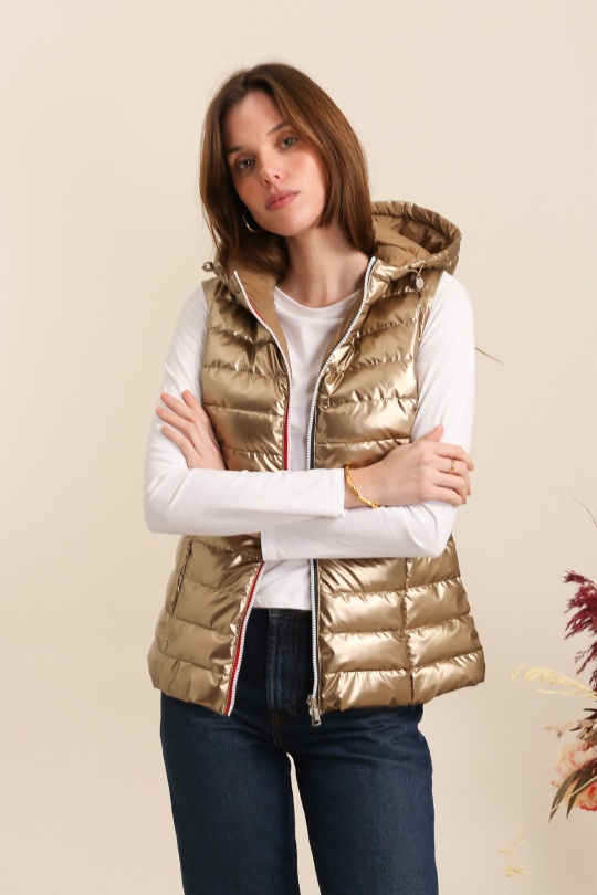 Doudounes Femme Bleu marine Attrait Paris AT8572B Efashion Paris