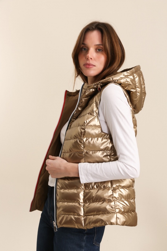 Doudounes Femme Bleu marine Attrait Paris AT8572B Efashion Paris