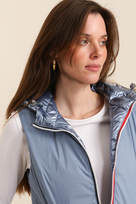 Doudounes Femme Bleu marine Attrait Paris AT8572B Efashion Paris