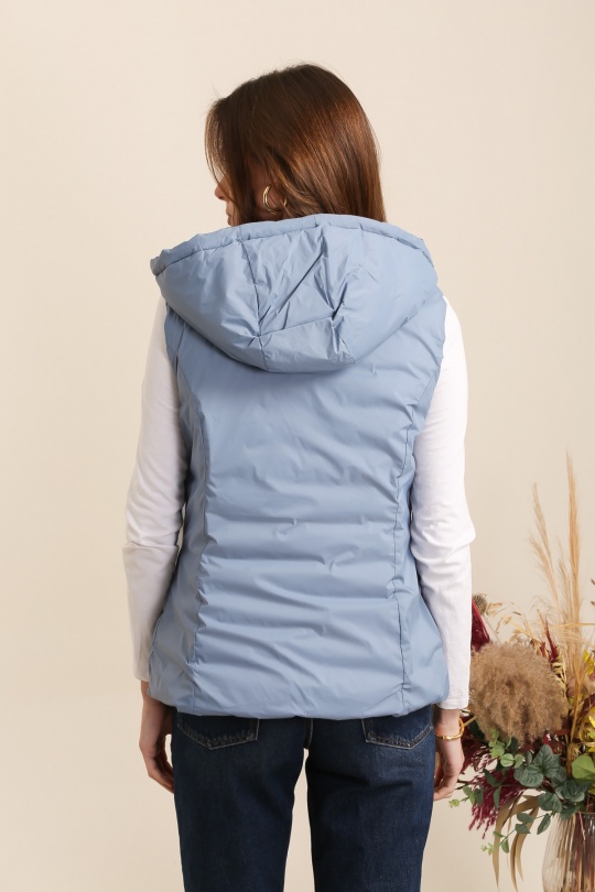 Doudounes Femme Bleu marine Attrait Paris AT8572B Efashion Paris