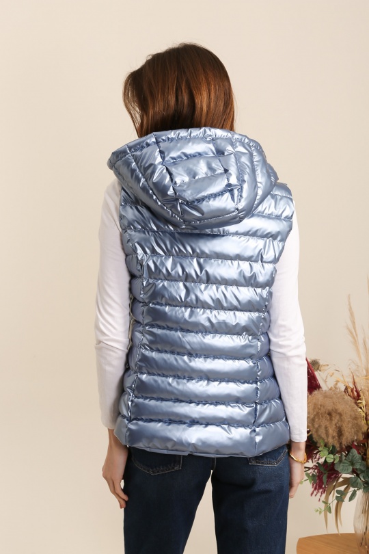 Doudounes Femme Bleu marine Attrait Paris AT8572B Efashion Paris