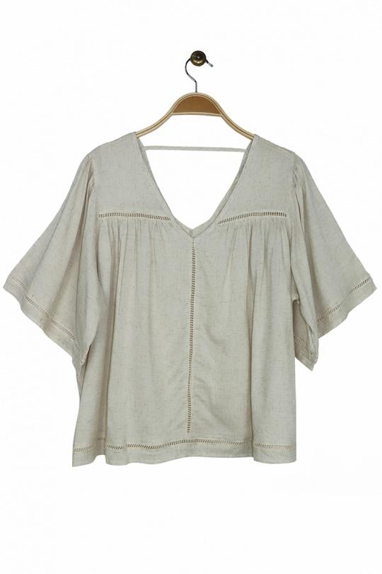 Tops Femme Beige Attrait Paris WH3363 Efashion Paris