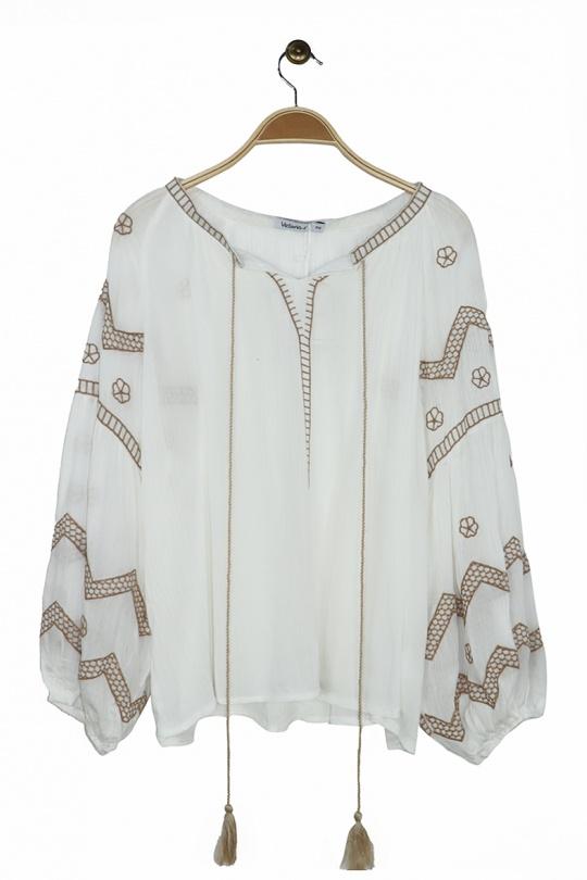 Blouses Femme Beige Attrait Paris M001 Efashion Paris