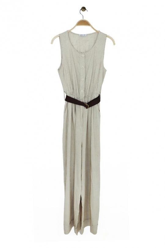 Combinaisons Femme Beige Attrait Paris V16721 Efashion Paris