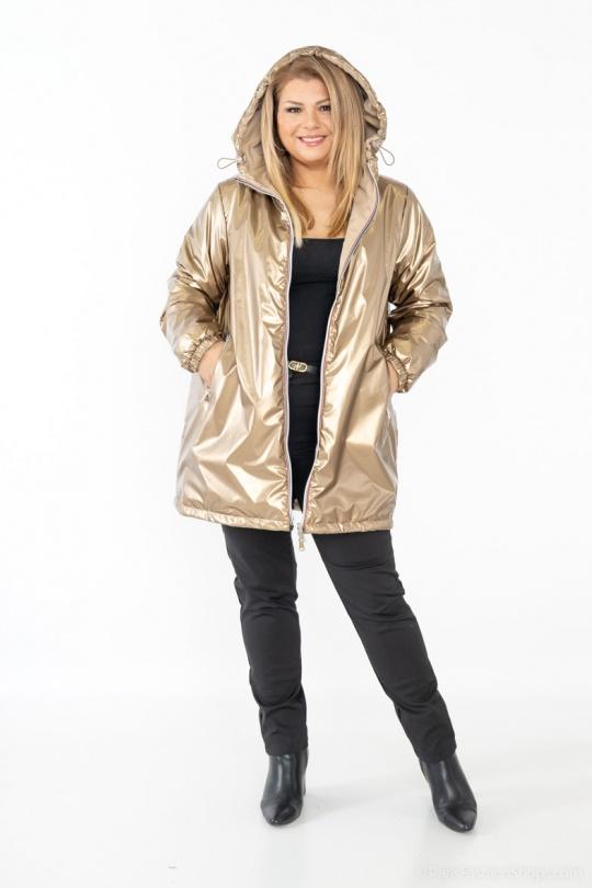 Doudounes Femme Bleu marine Attrait Paris AT8522BGT. Efashion Paris