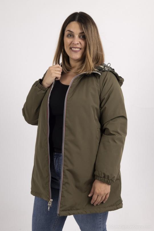 Doudounes Femme Bleu marine Attrait Paris AT8522BGT. Efashion Paris