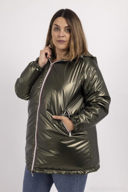 Doudounes Femme Bleu marine Attrait Paris AT8522BGT. Efashion Paris