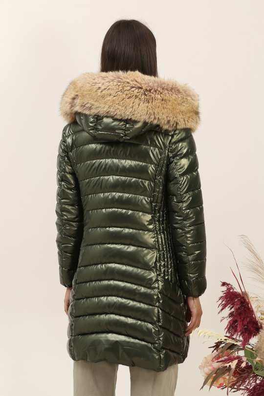 Doudounes Femme Bleu jean Attrait Paris AT8258B Efashion Paris