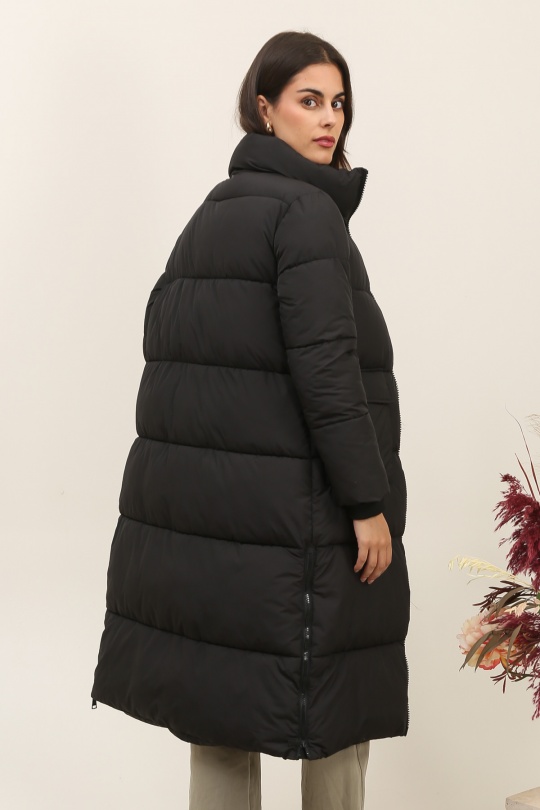 Doudounes Femme Noir Attrait Paris AT8563 Efashion Paris