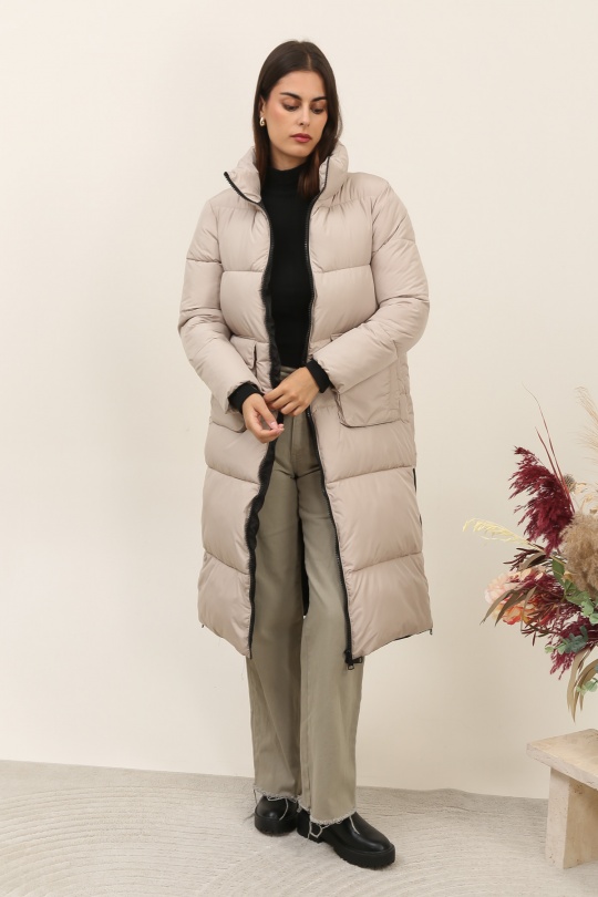 Doudounes Femme Noir Attrait Paris AT8563 Efashion Paris