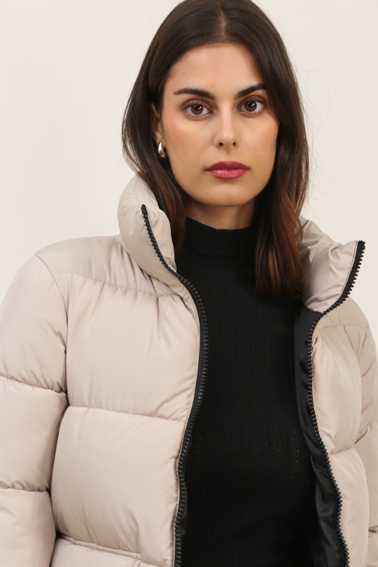 Doudounes Femme Noir Attrait Paris AT8563 Efashion Paris