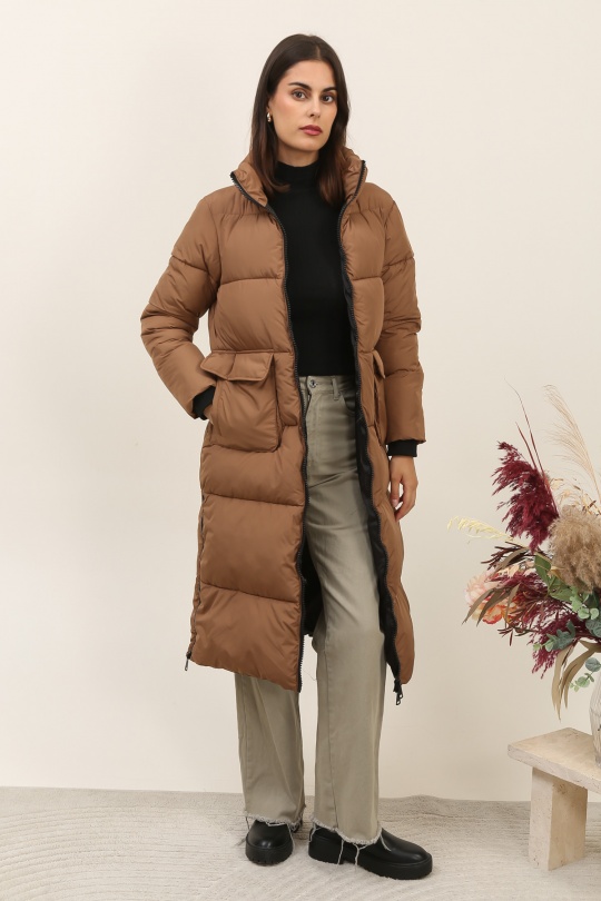 Doudounes Femme Noir Attrait Paris AT8563 Efashion Paris