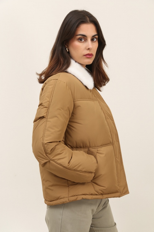 Doudounes Femme Kaki Attrait Paris AT8576 Efashion Paris