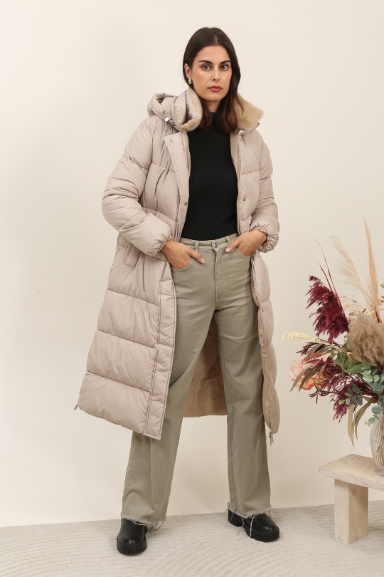 Doudounes Femme Noir Attrait Paris AT8578 Efashion Paris