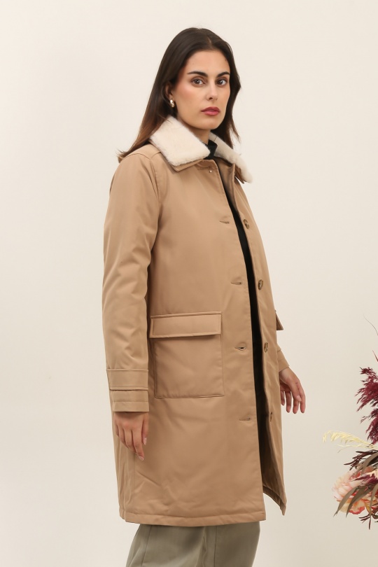 Doudounes Femme Camel Attrait Paris AT8587 Efashion Paris