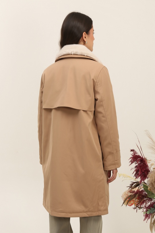 Doudounes Femme Camel Attrait Paris AT8587 Efashion Paris