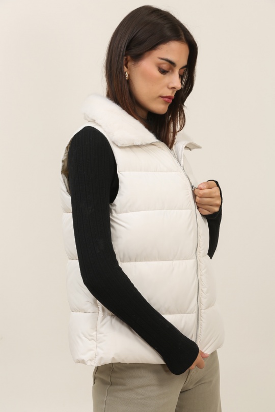 Doudounes Femme Beige Attrait Paris AT8591 Efashion Paris