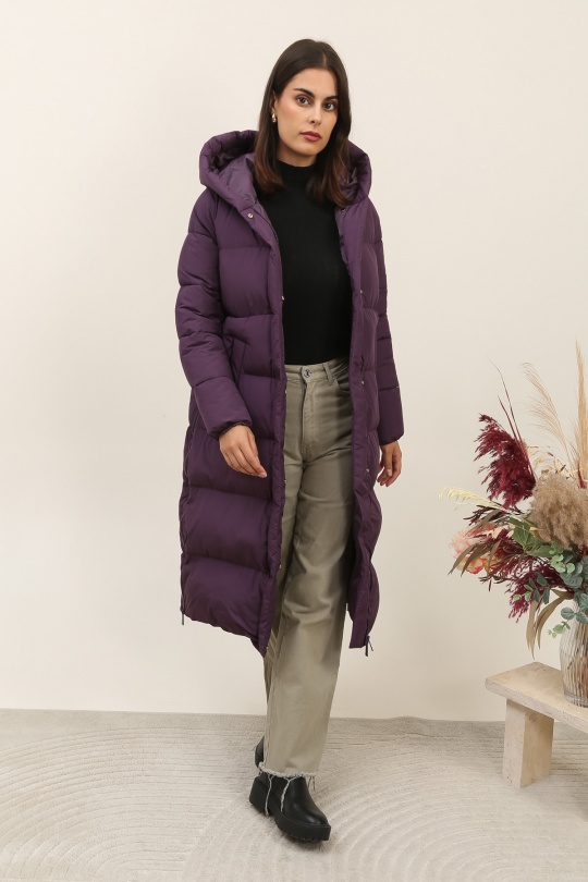 Doudounes Femme Noir Attrait Paris AT8389 Efashion Paris