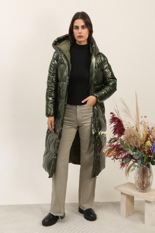 Doudounes Femme Violet Attrait Paris AT8389B Efashion Paris