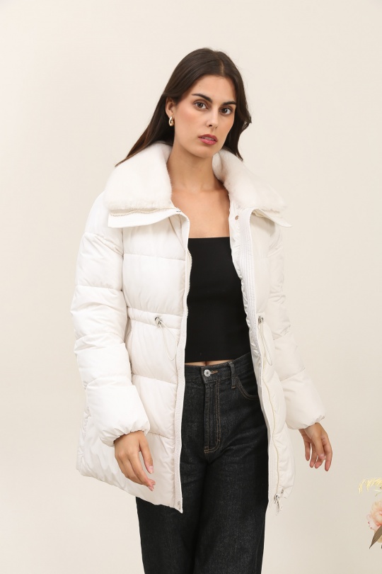 Doudounes Femme Noir Attrait Paris AT8588 Efashion Paris