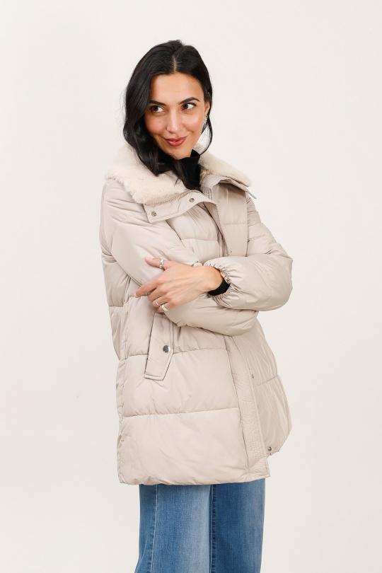 Doudounes Femme Noir Attrait Paris AT8588 Efashion Paris