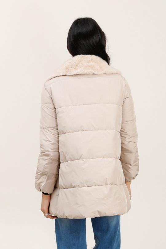 Doudounes Femme Noir Attrait Paris AT8588 Efashion Paris