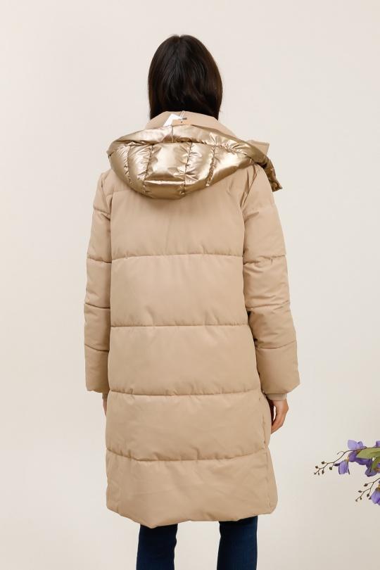 Doudounes Femme Kaki Attrait Paris AT8592 Efashion Paris