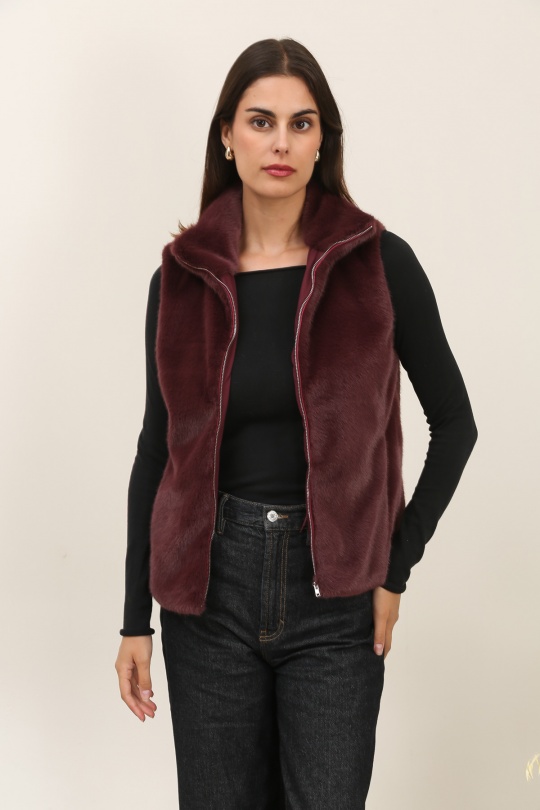 Vestes  Femme Bordeaux Attrait Paris H25056 Efashion Paris